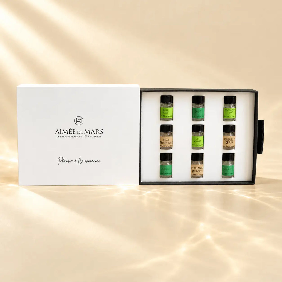 Coffret Découverte Parfums Naturels Aimée de Mars 3 Collections