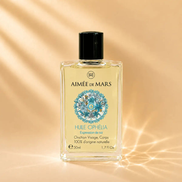 Ophélia Huile de Massage Naturelle Visage et Corps 50ml
