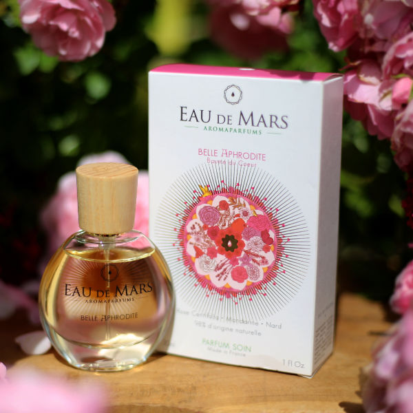 parfum femme naturel à la rose et vanille 30ml