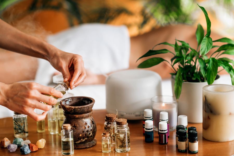 L'utilisation thérapeutique des aromaparfums