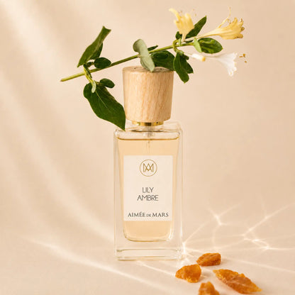 Parfum Lily ambre Aimée de Mars, 100% naturel, 30ml