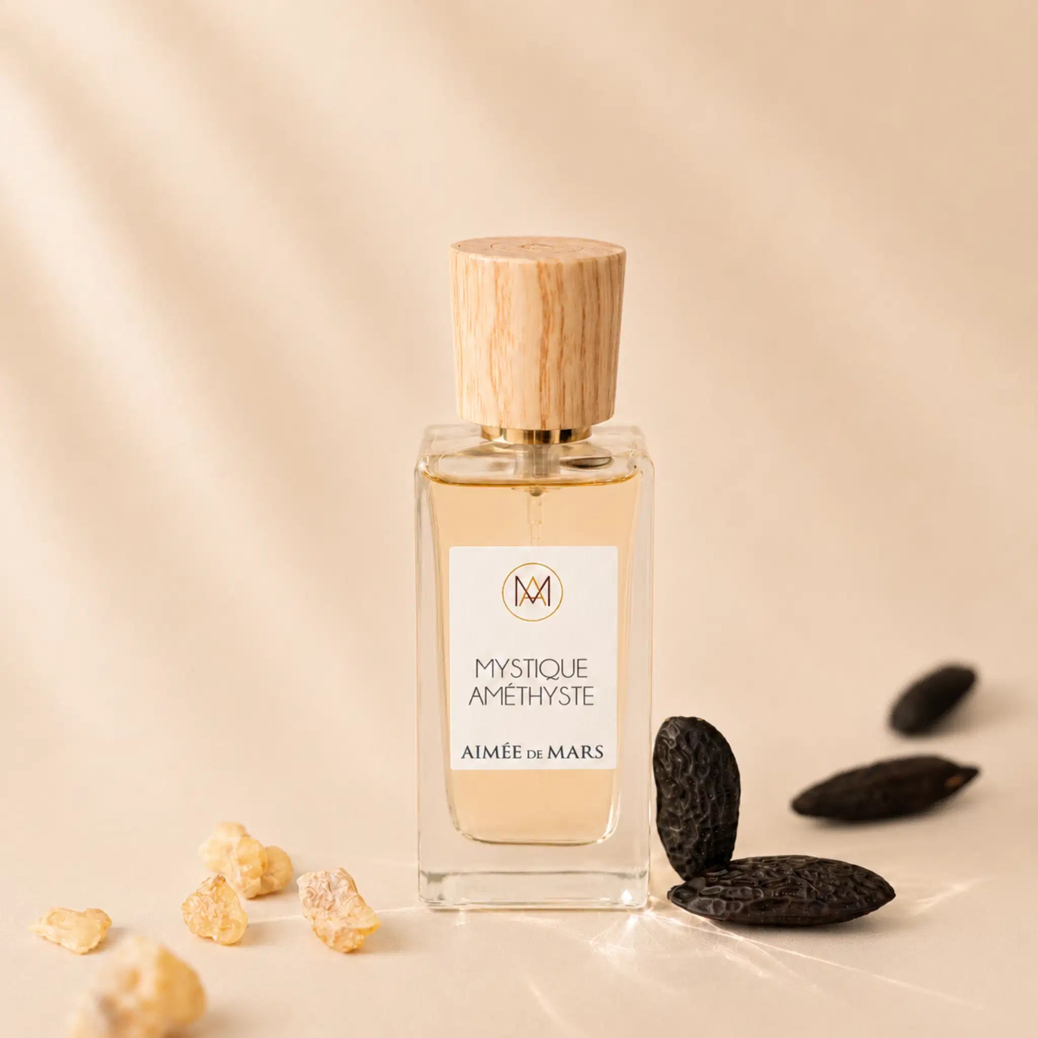 Parfum Mystique Améthyste Aimée de Mars, 100% naturel, 30ml