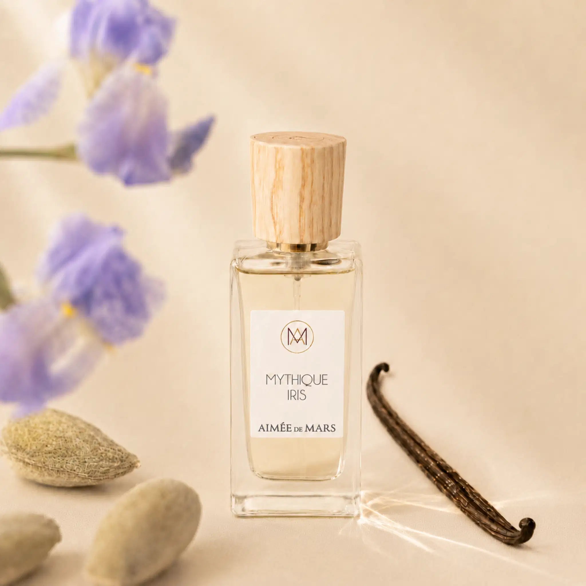 Parfum Mythique Iris, Aimée de Mars, 100% Naturel, 30ml