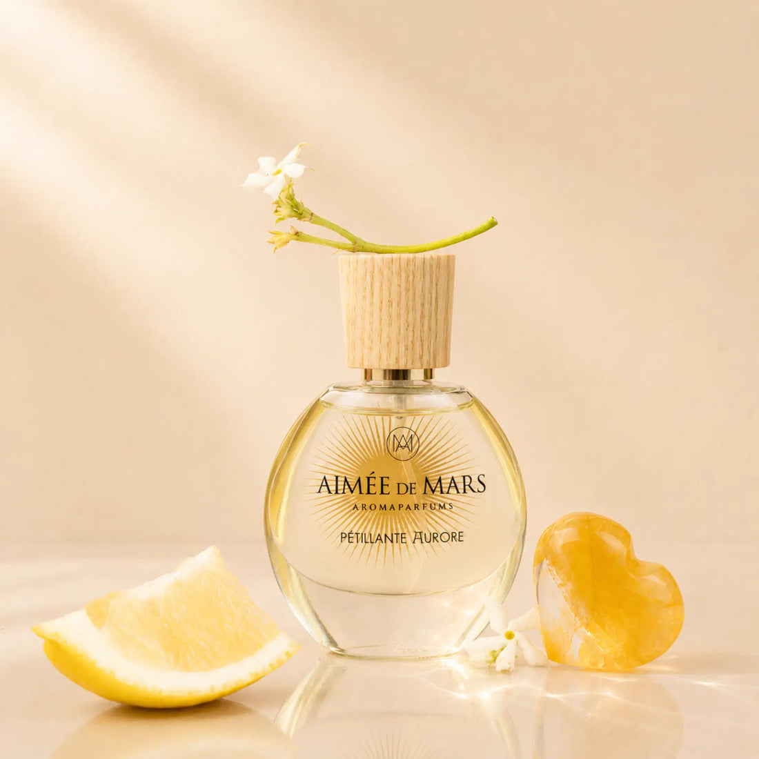 Parfum Pétillante Aurore Aimée de Mars, 100% naturel, 30ml