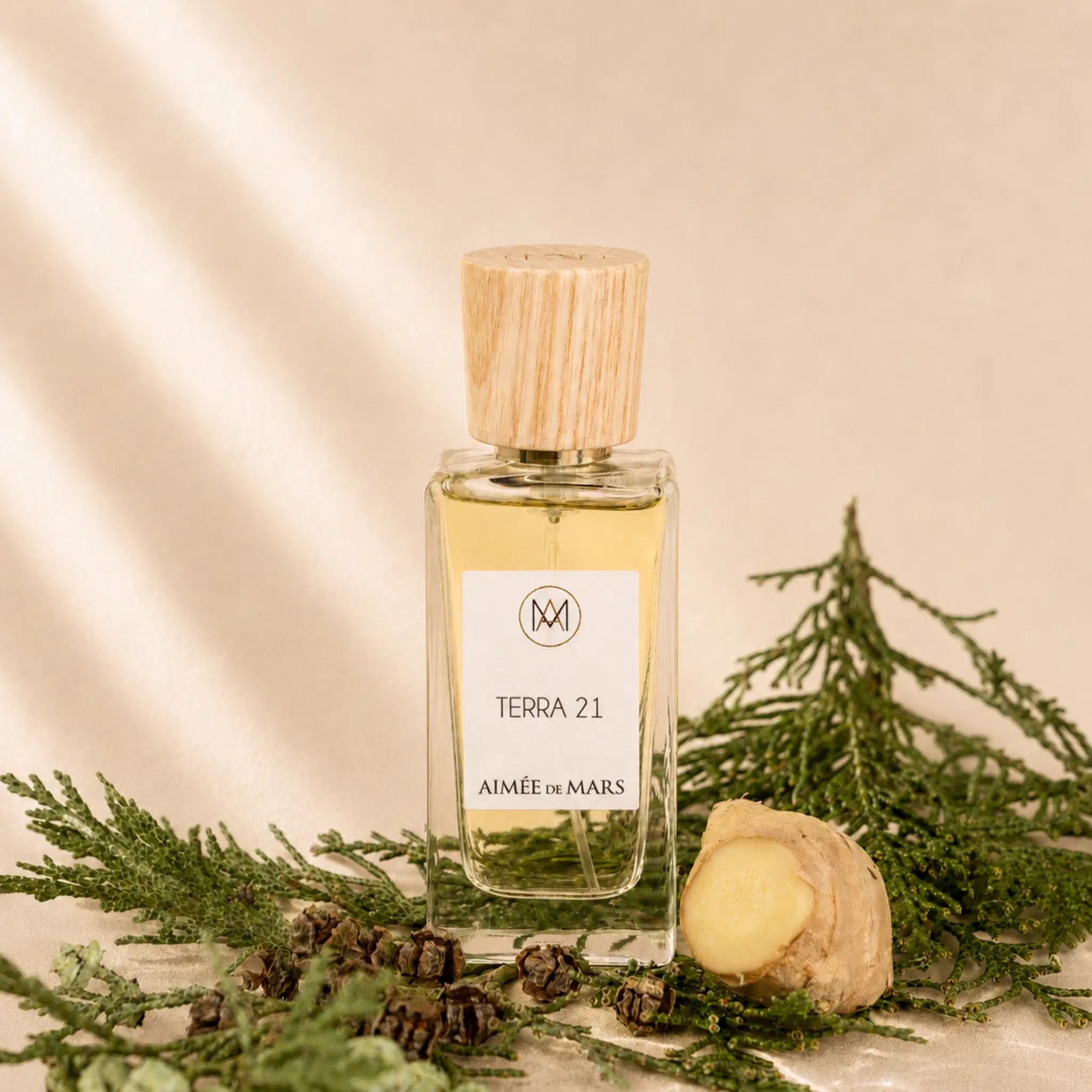 Parfum terra 21, Aimée de Mars 100% Naturel, 30ml