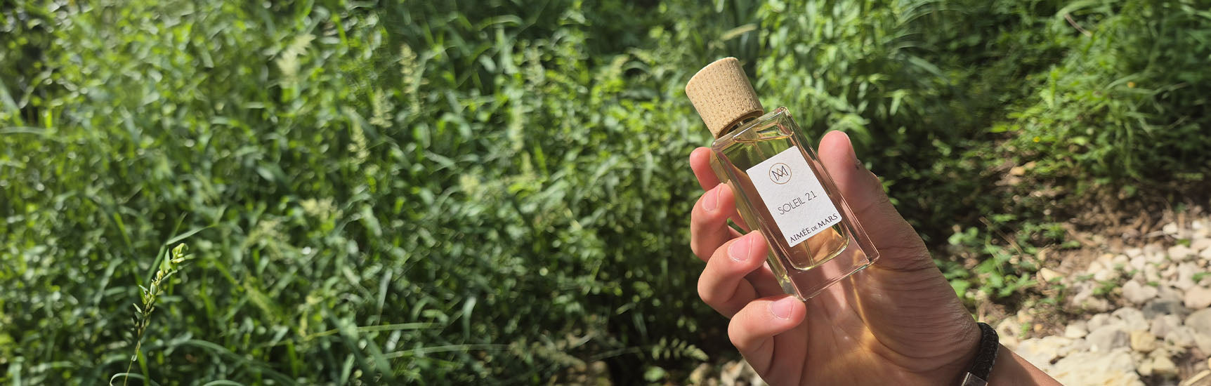 Soleil 21 Parfum Homme 100% Naturel Aimée de Mars