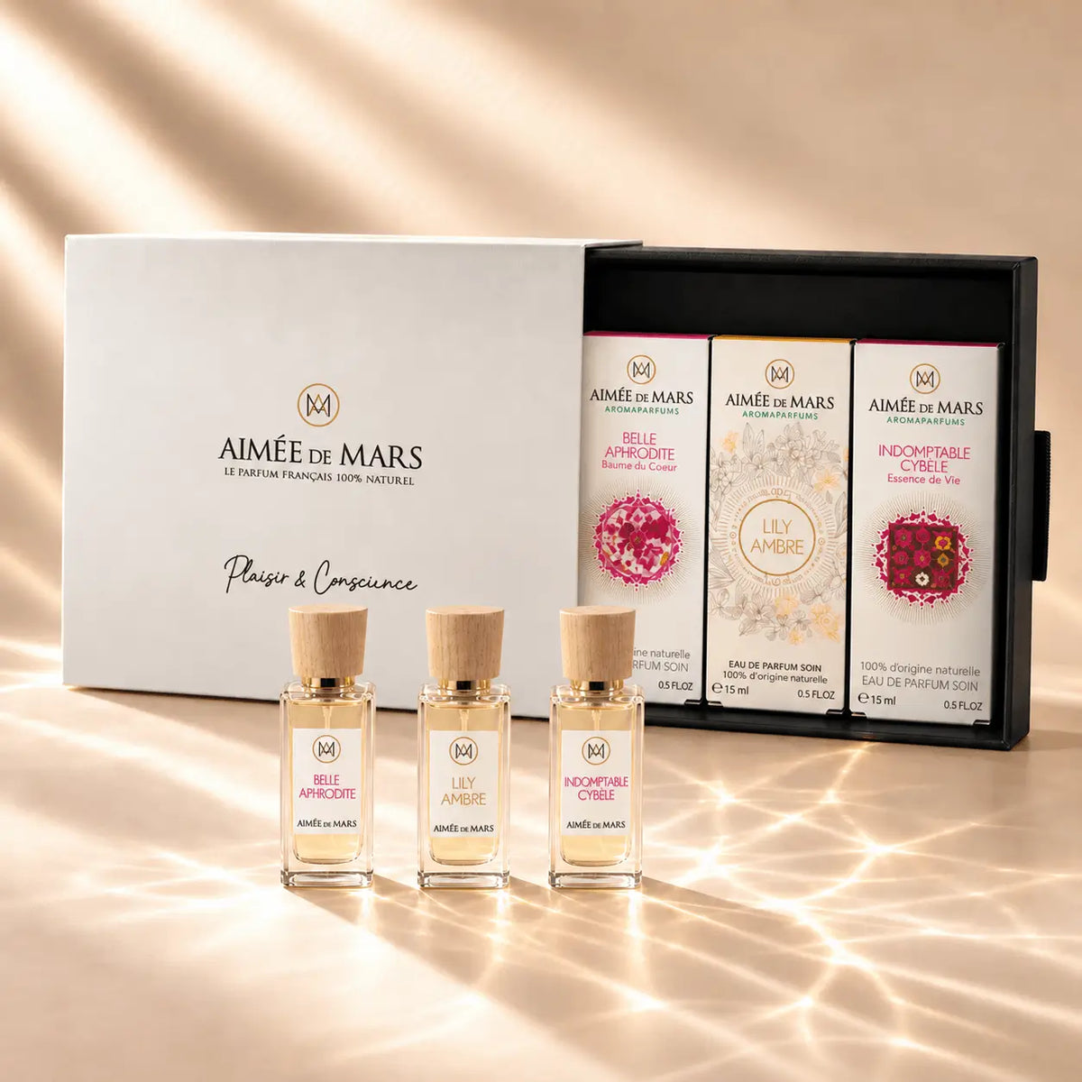 Coffret Parfumothèque Tome 1 Aimée de Mars - Parfums français de niche 100% Naturels