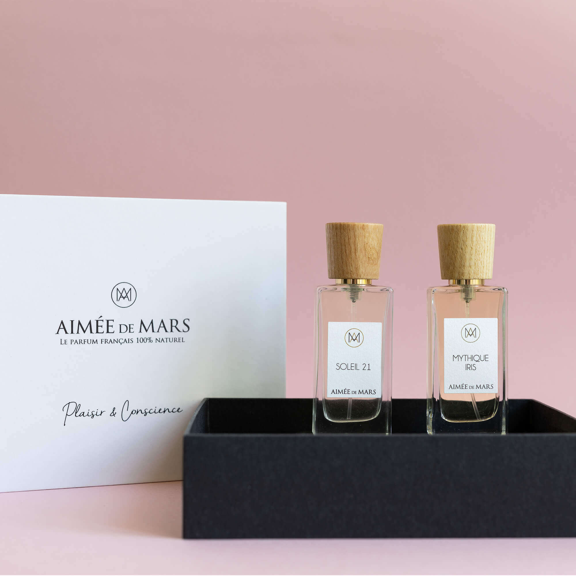 Coffret Duo Parfums Naturel Homme et Femme Aimée de Mars