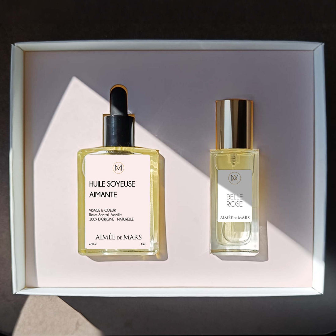 Coffret Parfum et Huile Aimante Aimée de Mars