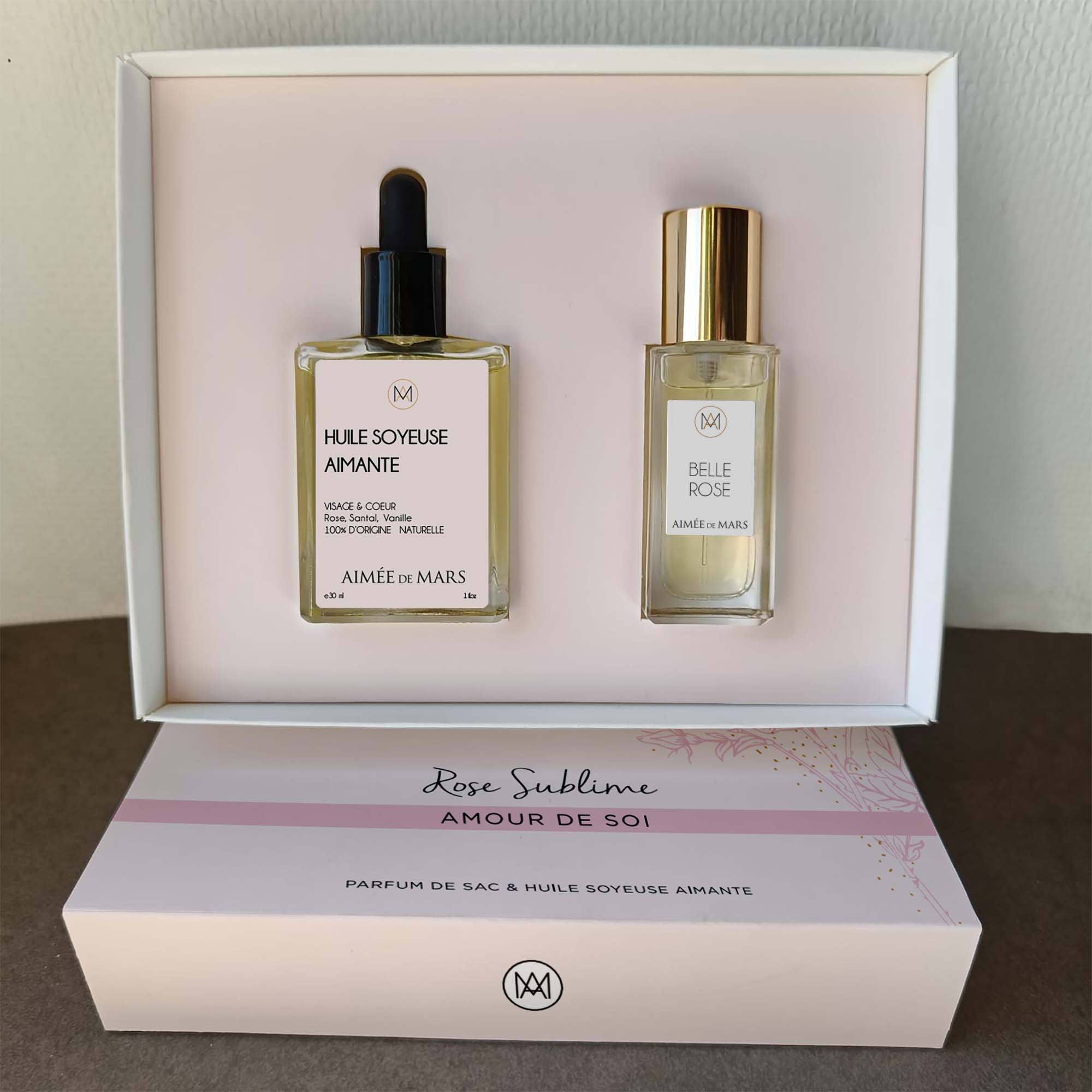 Coffret a la rose Aimée de Mars
