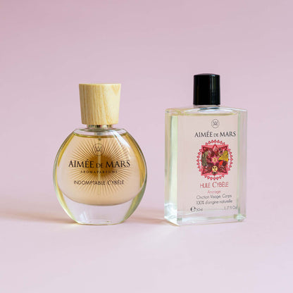 Parfum Indomptable Cybèle et Huile Corps Naturelle