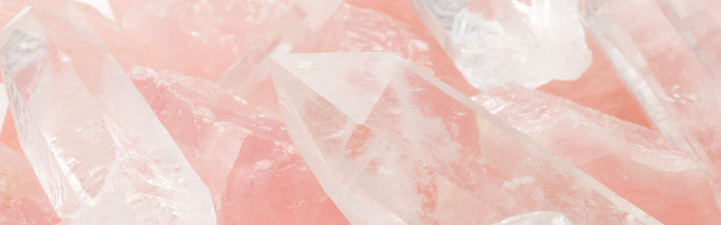 Quartz rose, pierre précieuse des parfums naturels Aimée de Mars
